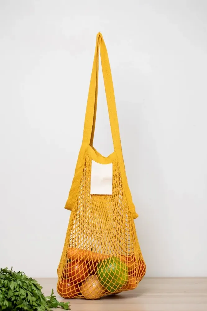 Bags and totes - 280g cotton mesh bags to customize - MEME BERNADETTE (FEEL-INDE)