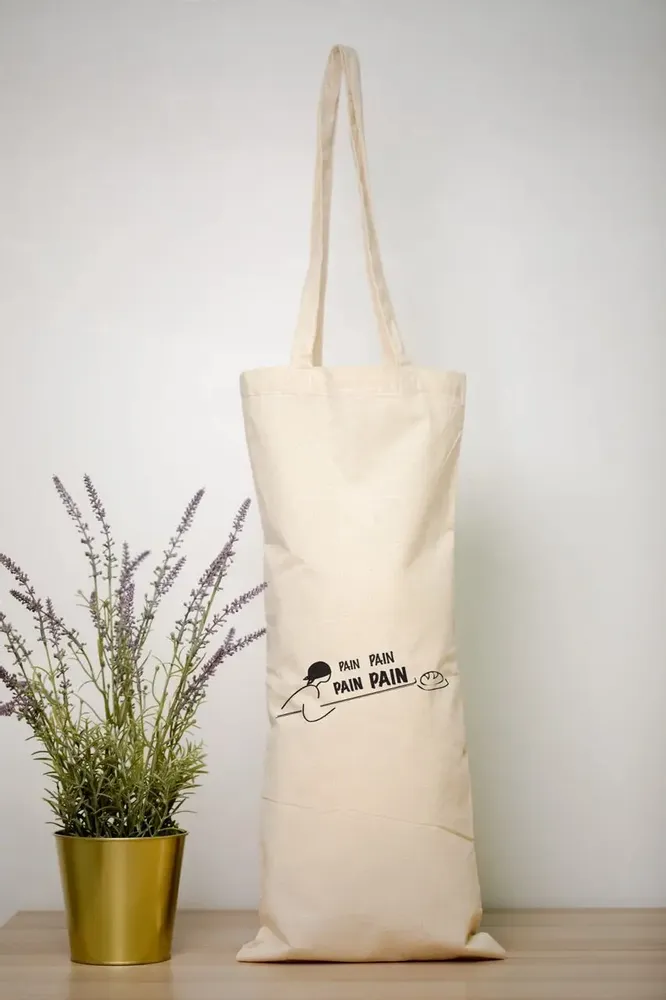 Bags and totes - 140g cotton bread bag to customize – CAL 22 - MEME BERNADETTE (FEEL-INDE)