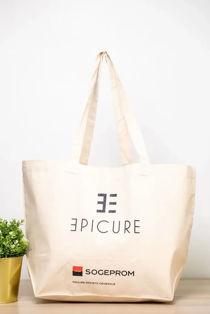 Sacs et cabas - Cabas en coton 280g à personnaliser - CAN 67 - MEME BERNADETTE (FEEL-INDE)