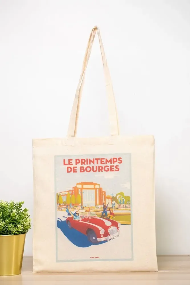 Bags and totes - 280g recycled cotton tote bag to customize – 4 RC 2 - MEME BERNADETTE (FEEL-INDE)