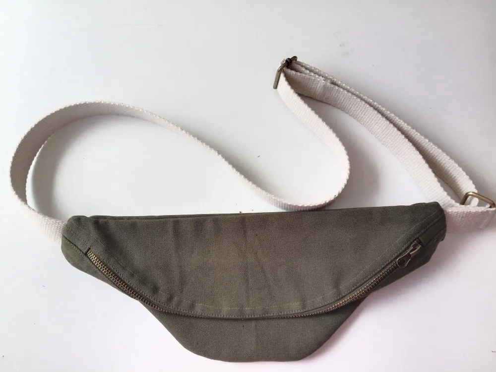 Bags and totes - 525g cotton waist bag to customize – Zoé - MEME BERNADETTE (FEEL-INDE)