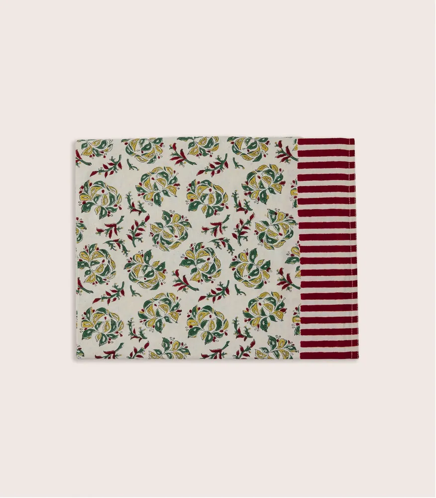 Linge de table textile - Nappe SARSO Offwhite - JAMINI BY USHA BORA