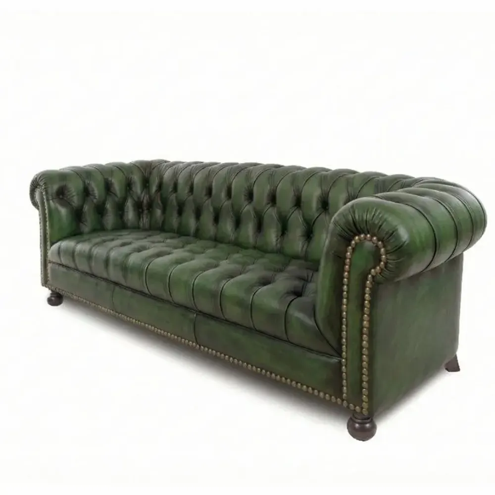 Sofas for hospitalities & contracts - Chesterfield Prestige Blue | Sofa - CREARTE COLLECTIONS