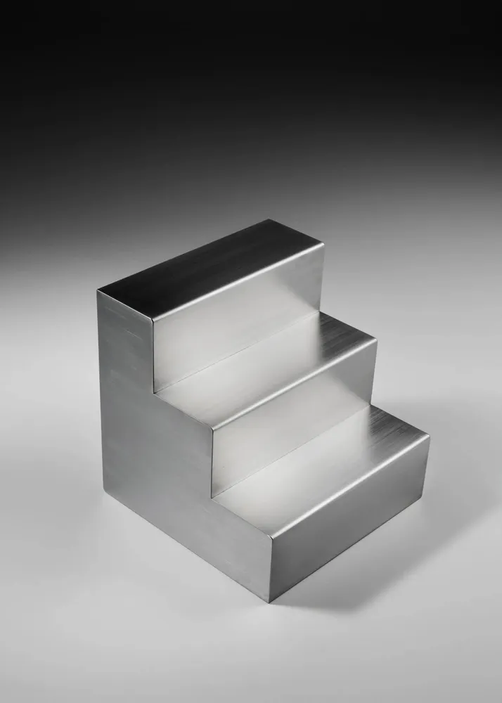 Autres tables  - Monolit Side Table -Stainless Steel - ARBORE BY CAREL WOODWORKS