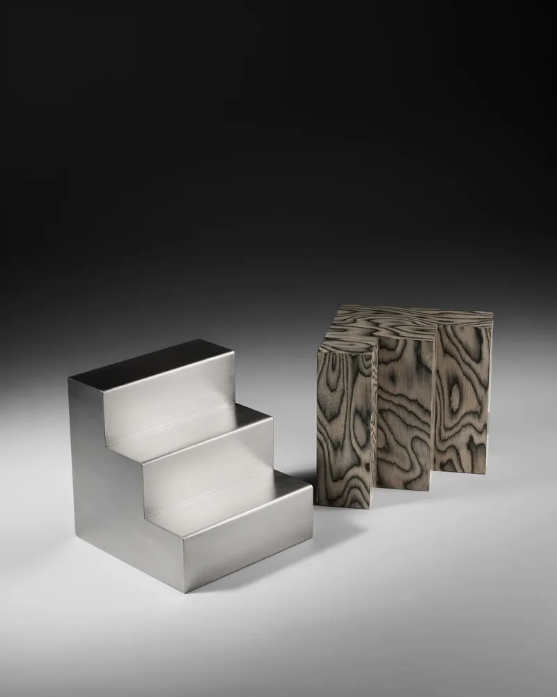 Autres tables  - Monolit Side Table - Alpi Veneer - ARBORE BY CAREL WOODWORKS