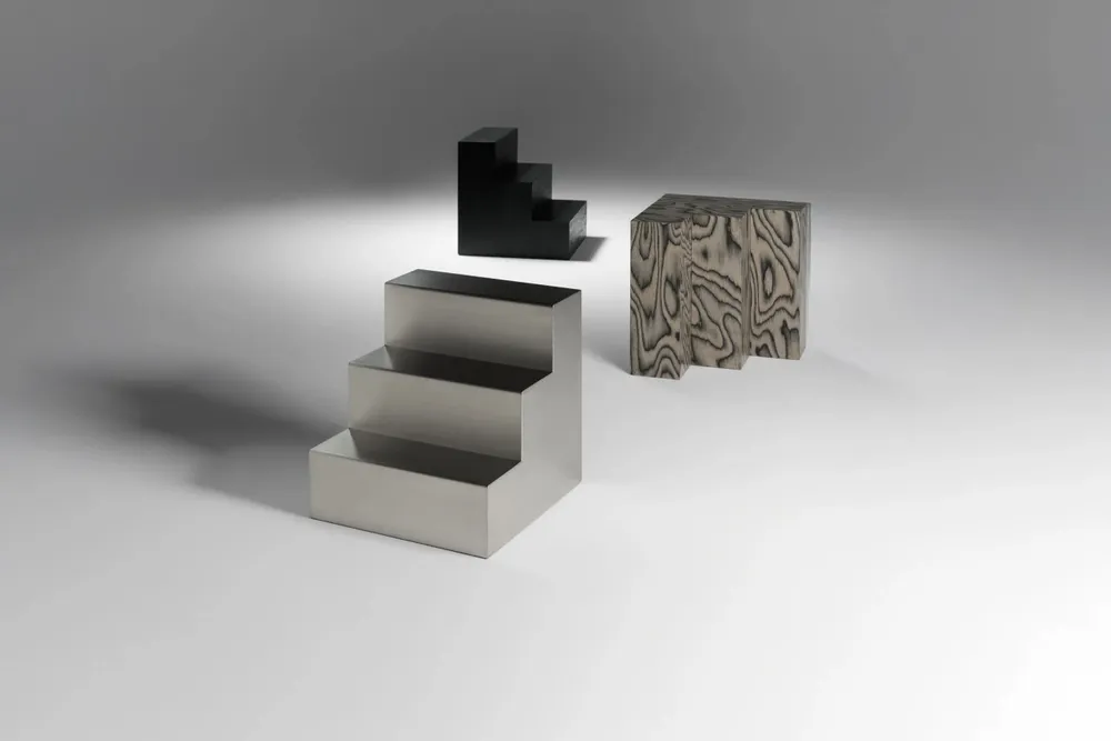 Autres tables  - Monolit Side Table - Alpi Veneer - ARBORE BY CAREL WOODWORKS