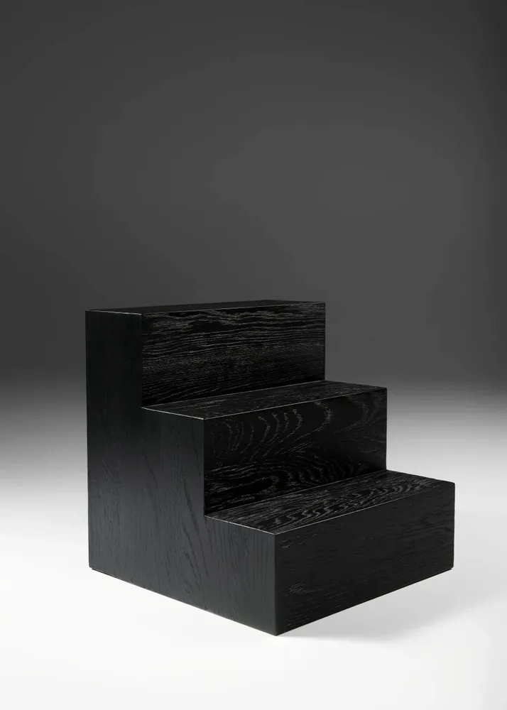 Other tables - Monolit Side Table — Solid Wood - ARBORE BY CAREL WOODWORKS