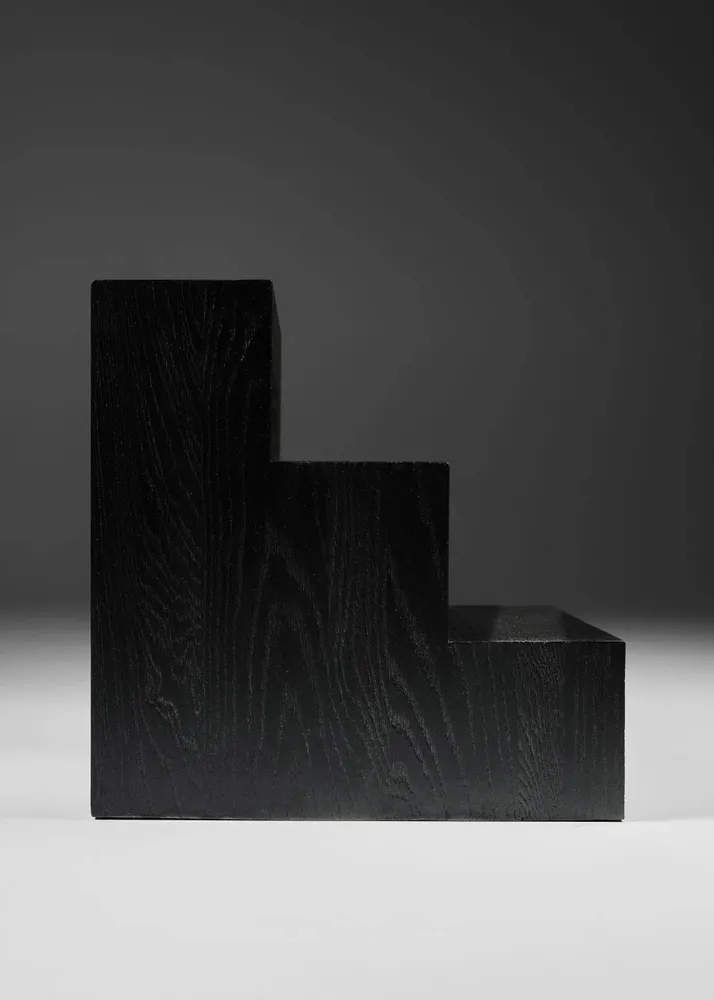 Other tables - Monolit Side Table — Solid Wood - ARBORE BY CAREL WOODWORKS