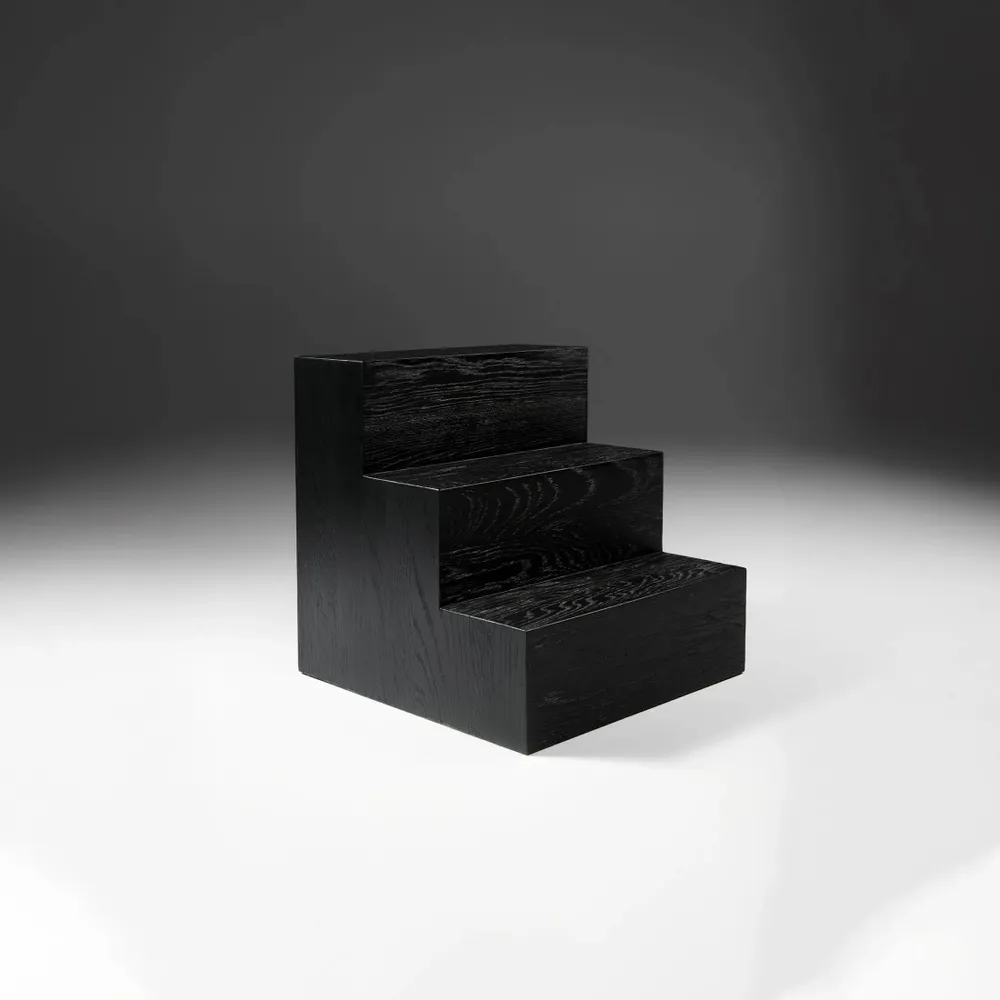 Other tables - Monolit Side Table — Solid Wood - ARBORE BY CAREL WOODWORKS