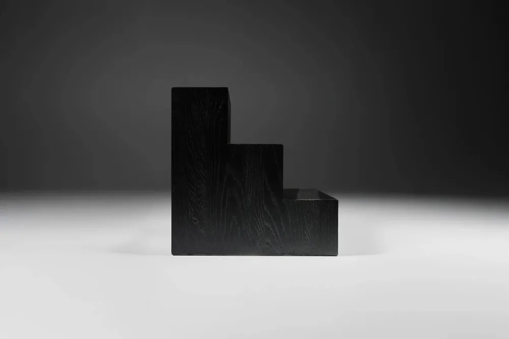 Other tables - Monolit Side Table — Solid Wood - ARBORE BY CAREL WOODWORKS