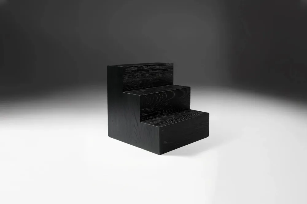 Other tables - Monolit Side Table — Solid Wood - ARBORE BY CAREL WOODWORKS