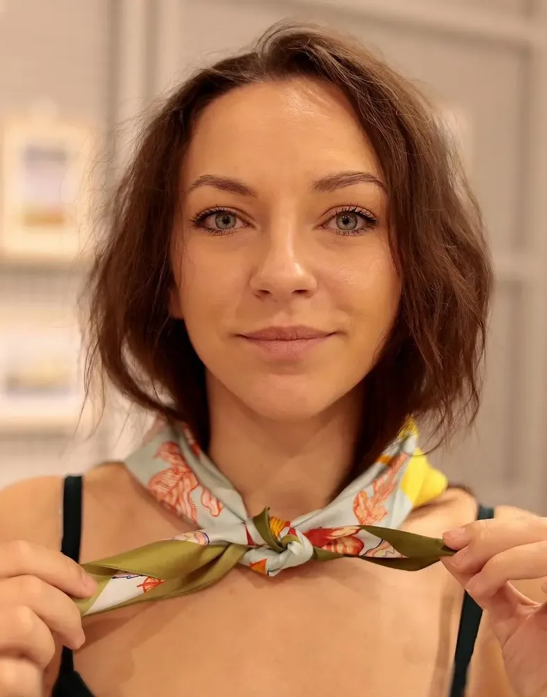 Scarves - scarf, Silk square 67, Pure silk, French creation and printing - KOUNTHEA RETH