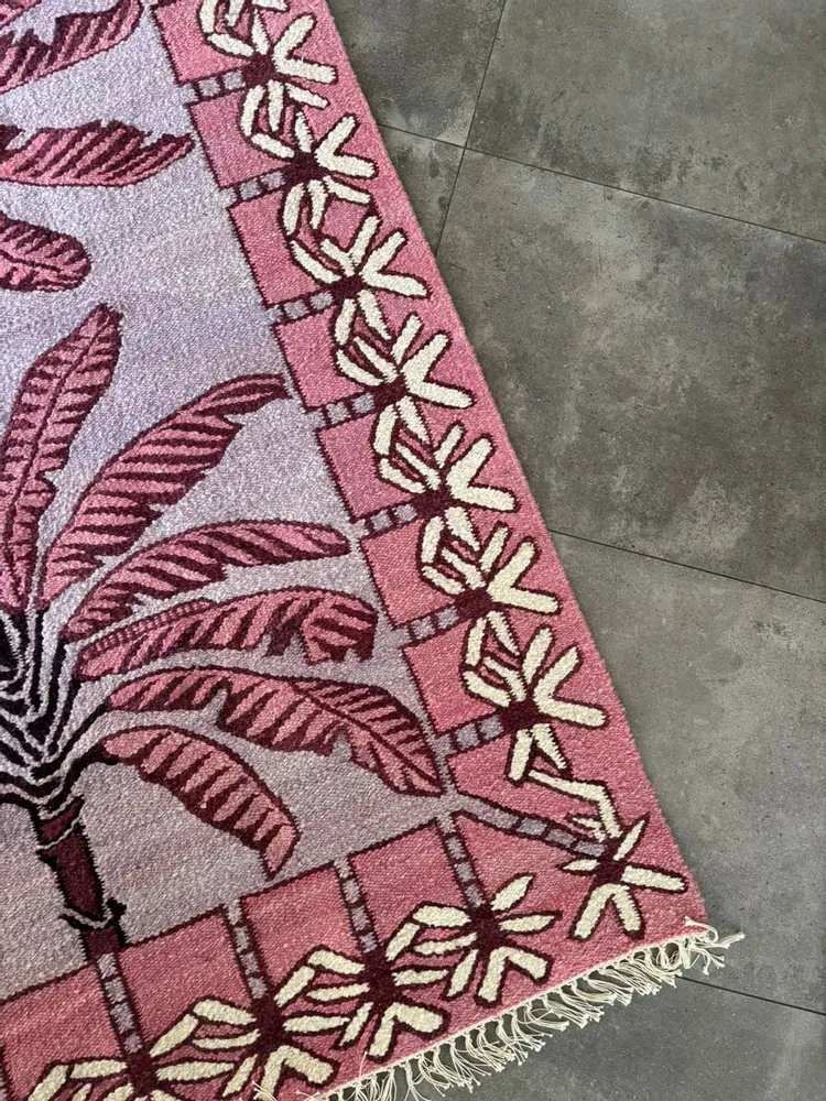 Tapis design - Tapis Palm Tree (Sur mesure) - MAISON SAWA