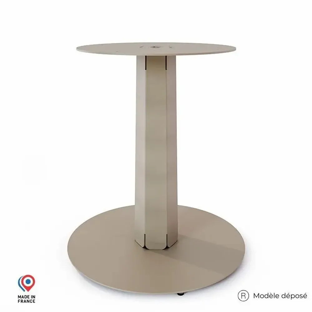 Other tables - ZIRCON STANDING DINING TABLE CENTER LEG - DECO-GEM