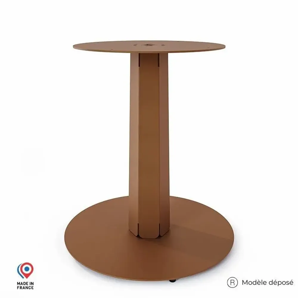 Other tables - ZIRCON STANDING DINING TABLE CENTER LEG - DECO-GEM