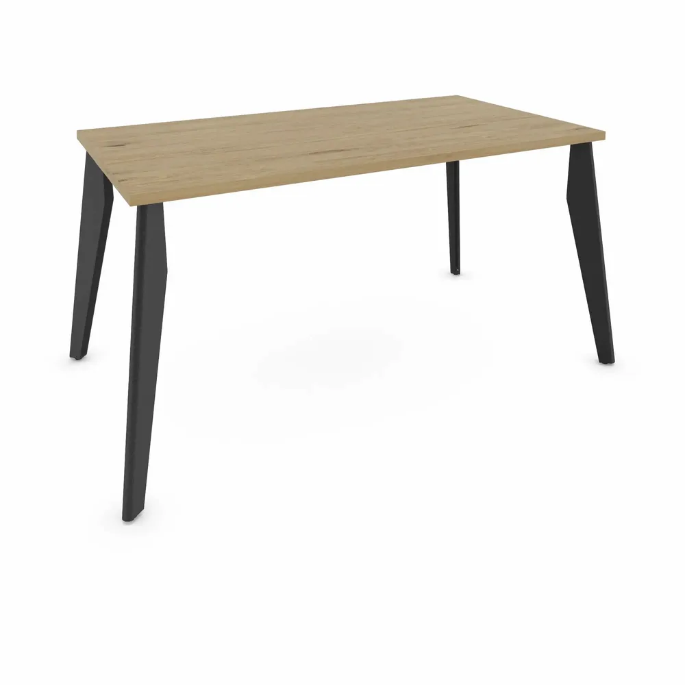 Dining Tables - ORION LIGHT OAK DECOR RECTANGULAR DINING TABLE - DECO-GEM
