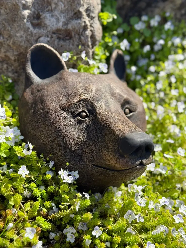 Sculptures, statuettes et miniatures - OURS - Sculpture murale - DABA DECO