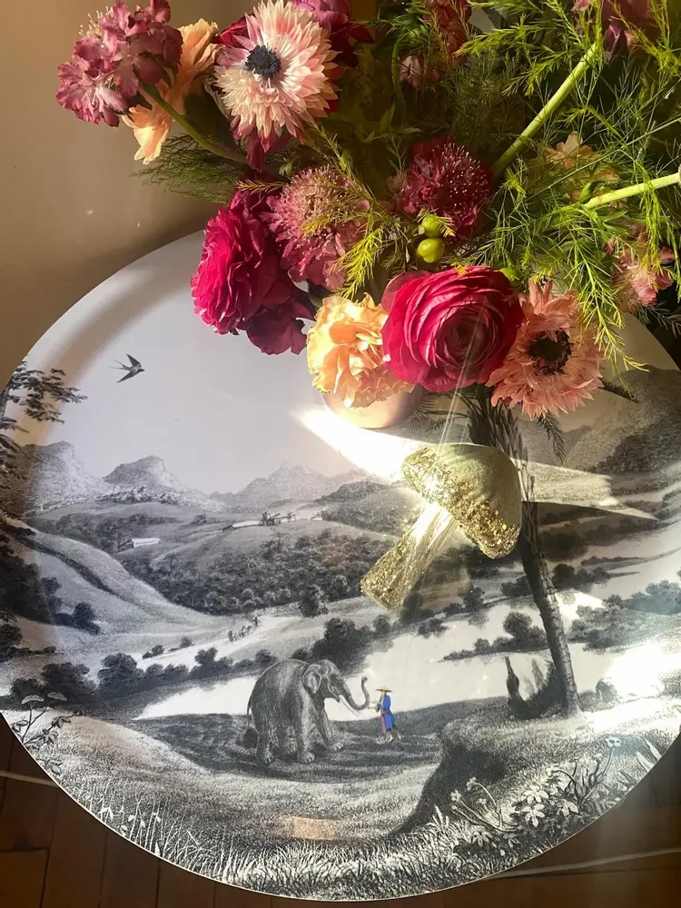 Trays - Mekong round plateau - PARADISIO IMAGINARIUM