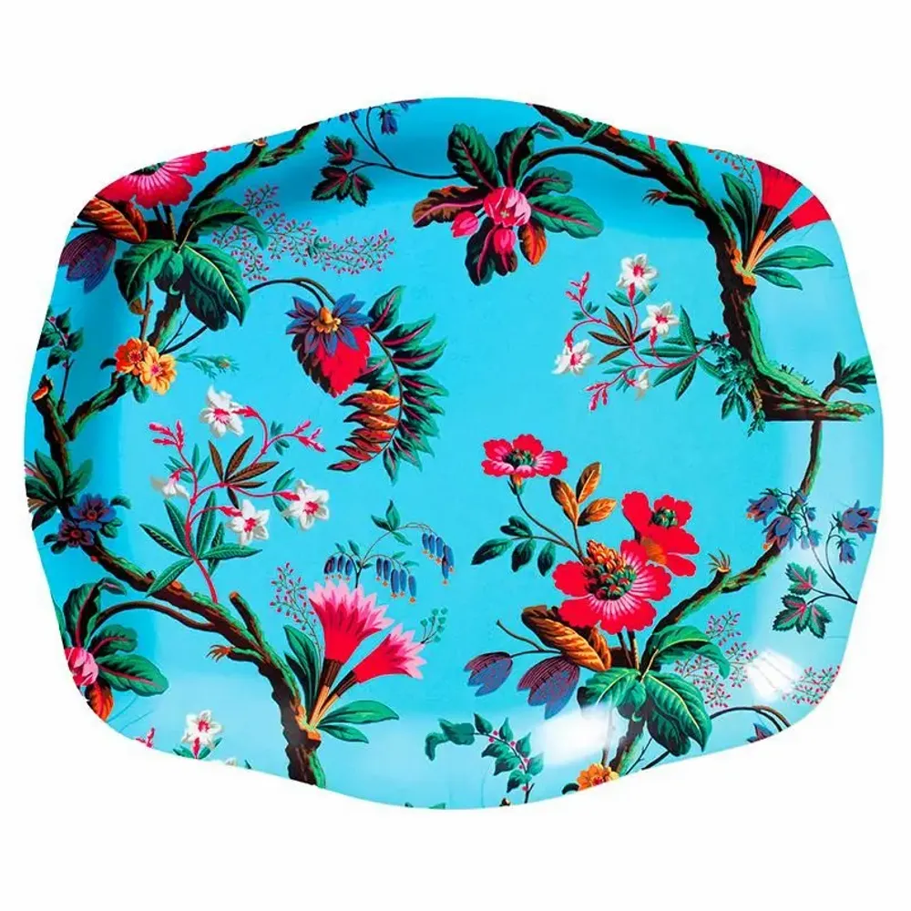 Plateaux - Plateau rococo Fleurs des îles - PARADISIO IMAGINARIUM