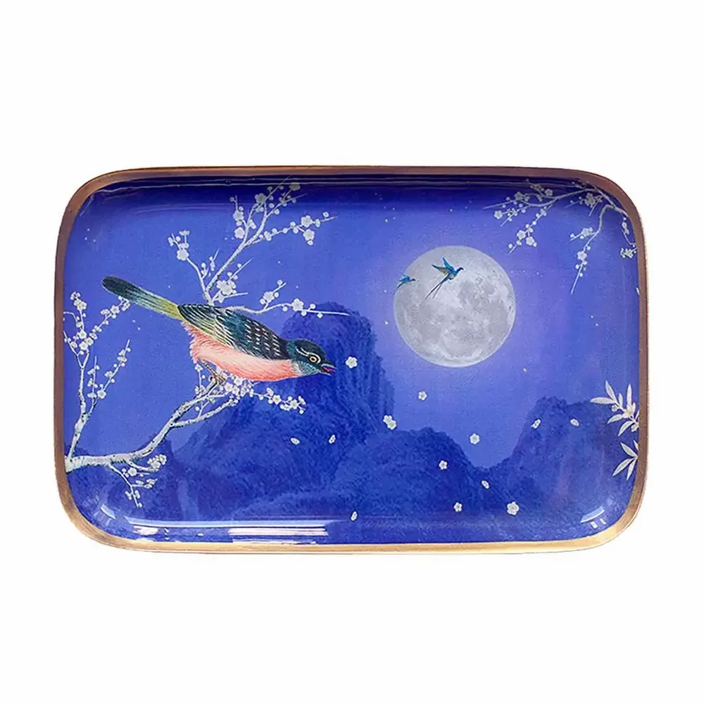 Plateaux - Plateau émaillé clair de lune - PARADISIO IMAGINARIUM