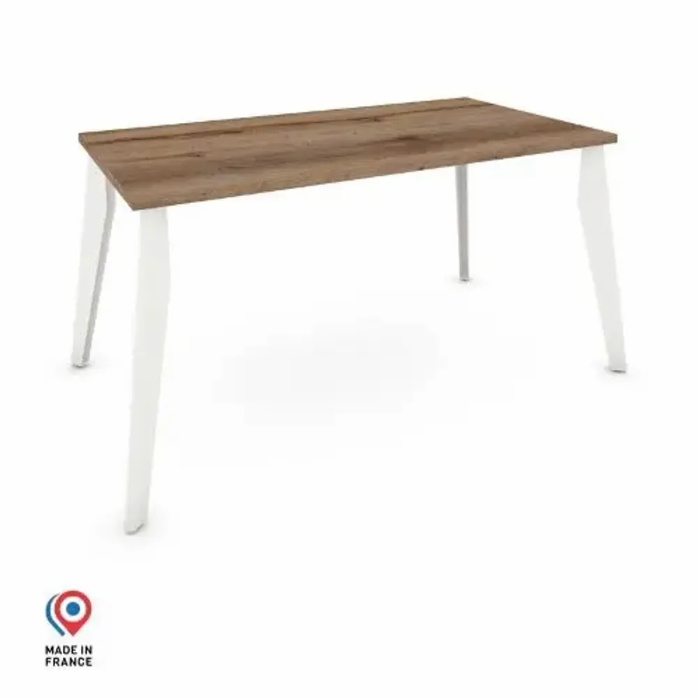 Dining Tables - ARIES ANTIQUE OAK DECOR RECTANGULAR DINING TABLE - DECO-GEM