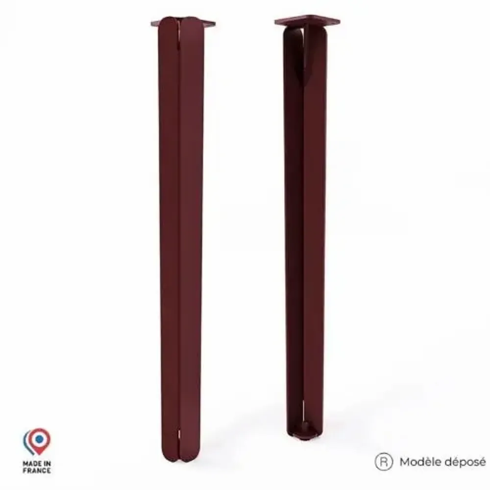 Dining Tables - JASPER STEEL STANDING DINING TABLE LEG - SET OF 2 LEGS - DECO-GEM