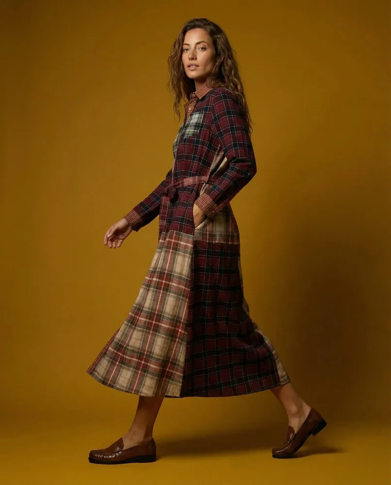 Prêt-à-porter - 122 . ROBE LONG ML CACTUS - STELLA FOREST