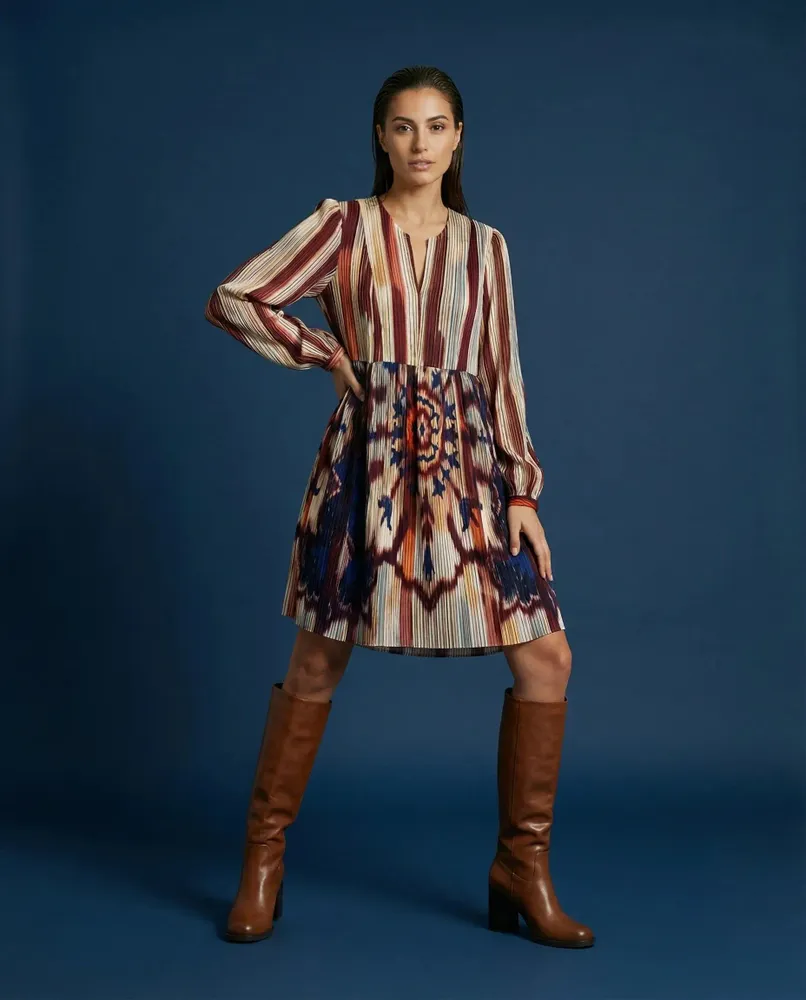 Prêt-à-porter - 8 . ROBE COURTE ML ROSELINE - STELLA FOREST