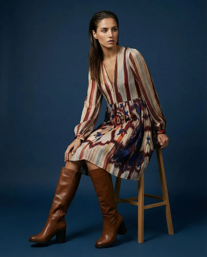 Prêt-à-porter - 8 . ROBE COURTE ML ROSELINE - STELLA FOREST