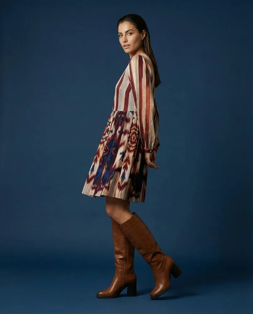 Prêt-à-porter - 8 . ROBE COURTE ML ROSELINE - STELLA FOREST