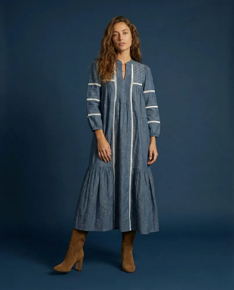 Prêt-à-porter - 111 . ROBE LONG ML MARILOU - STELLA FOREST