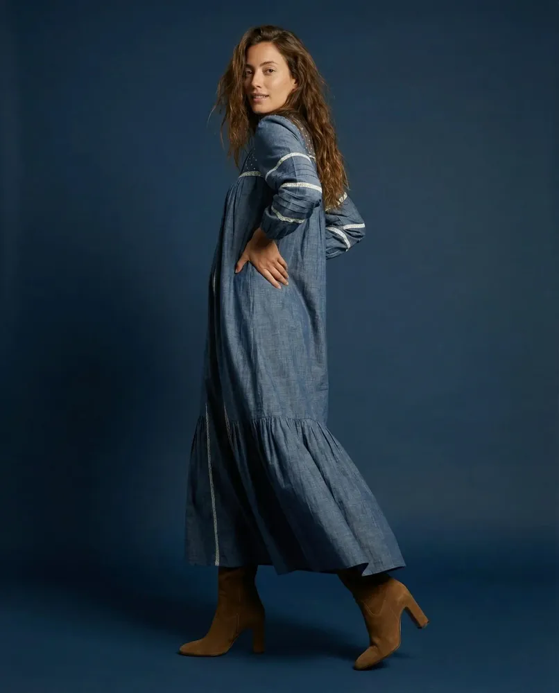 Prêt-à-porter - 111 . ROBE LONG ML MARILOU - STELLA FOREST