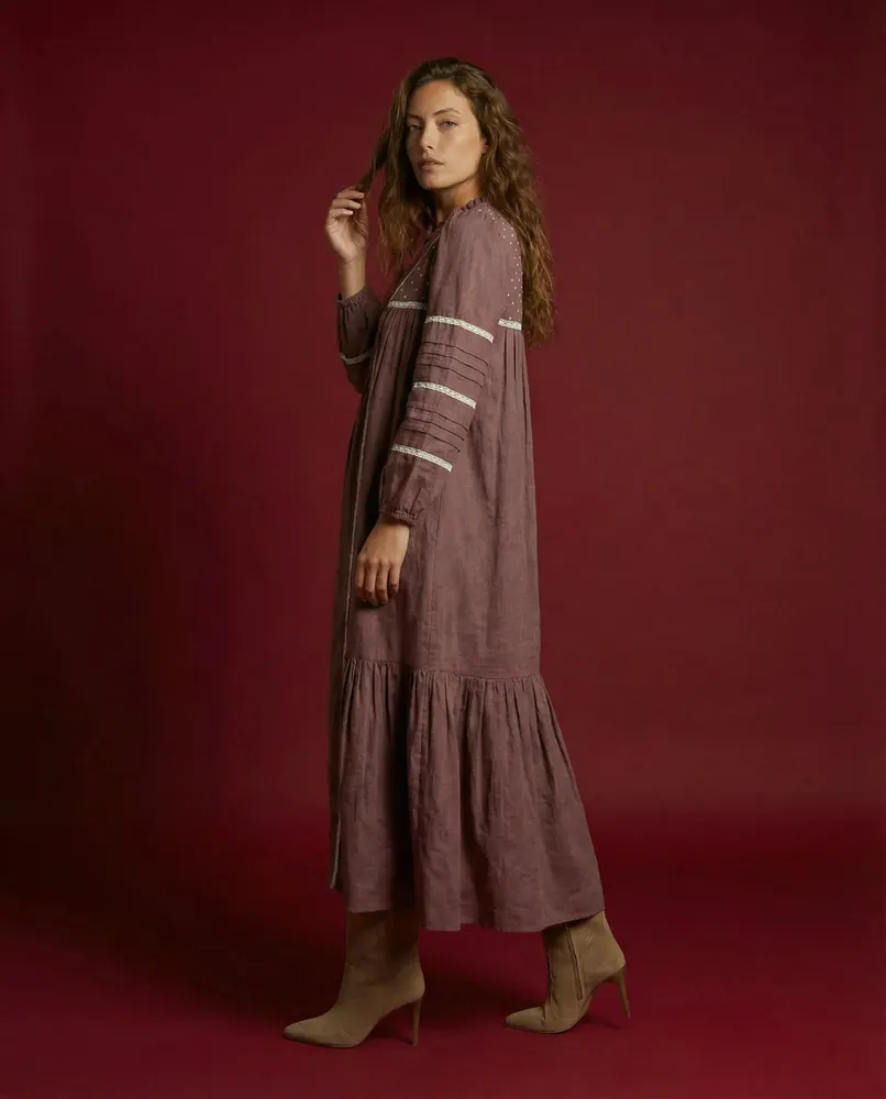 Prêt-à-porter - 111 . ROBE LONG ML MARILOU - STELLA FOREST