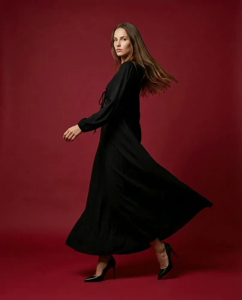 Prêt-à-porter - 307 . PEIGNOIR LONG ML ESTRELLA - STELLA FOREST