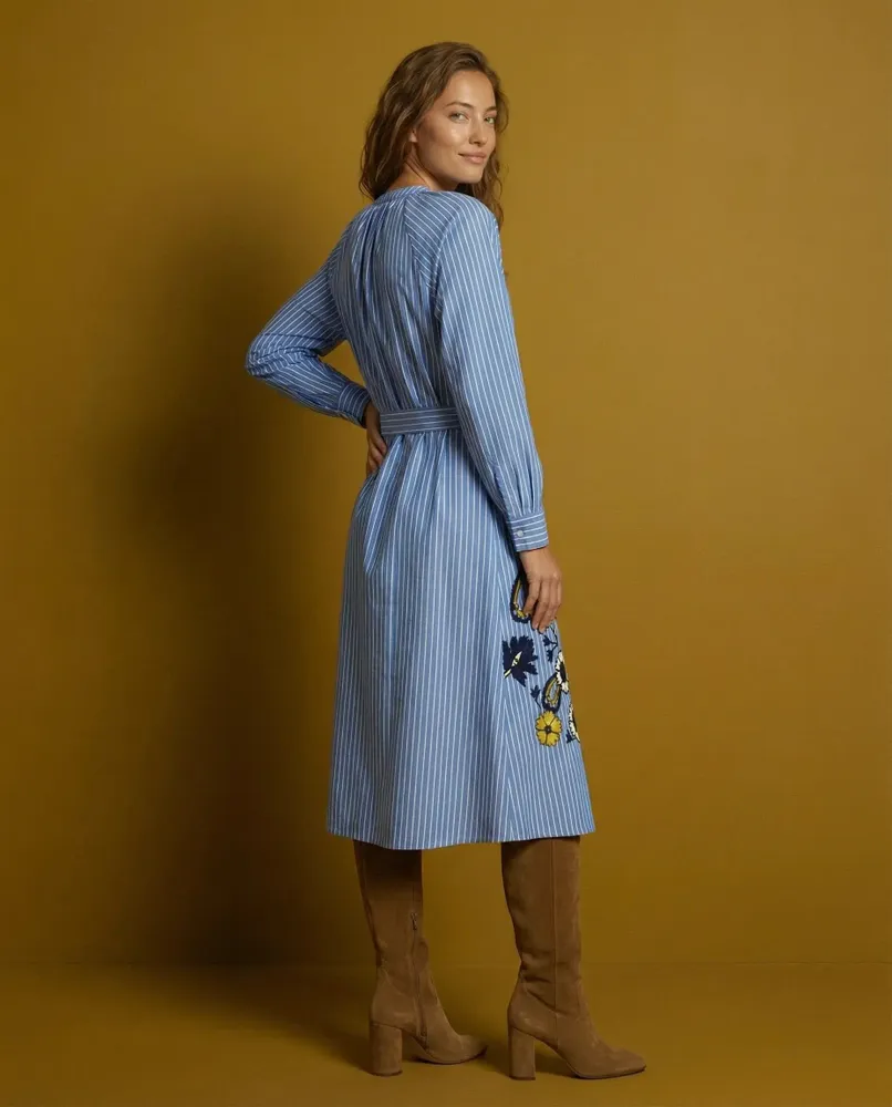 Apparel - 104 . LONG BATHROBE ML DYLA - STELLA FOREST