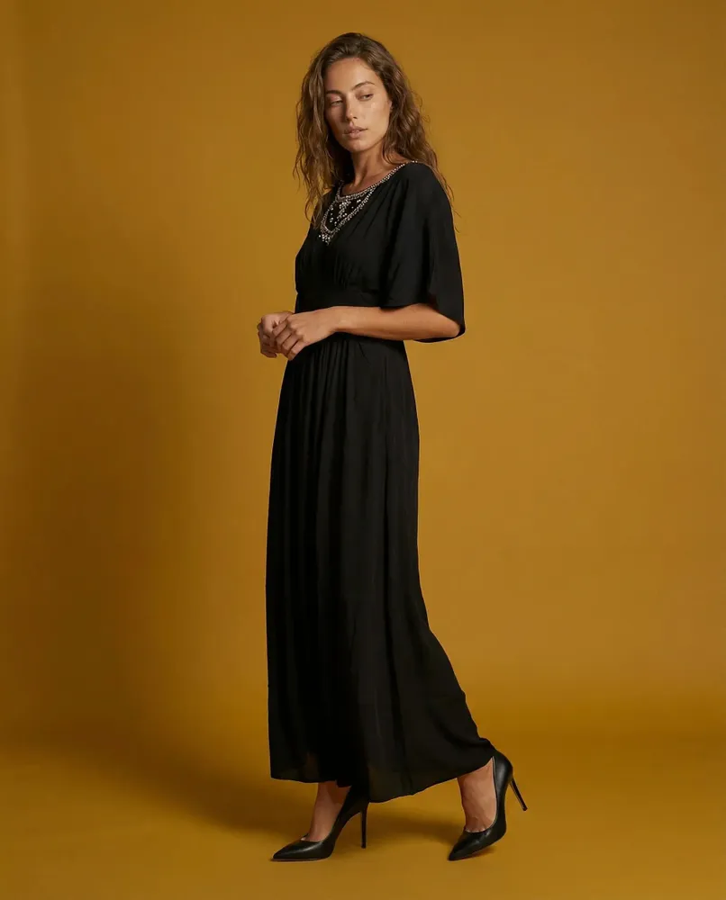 Prêt-à-porter - 127 . ROBE LONGUE ADALIA - STELLA FOREST