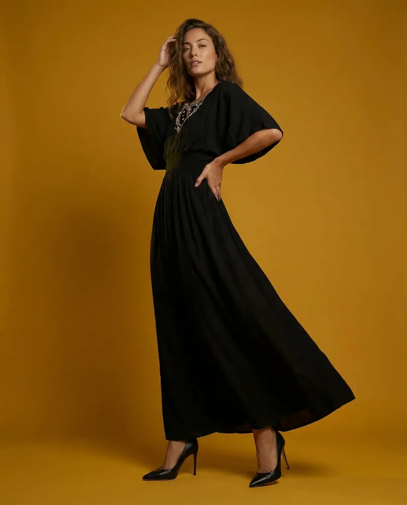 Prêt-à-porter - 127 . ROBE LONGUE ADALIA - STELLA FOREST