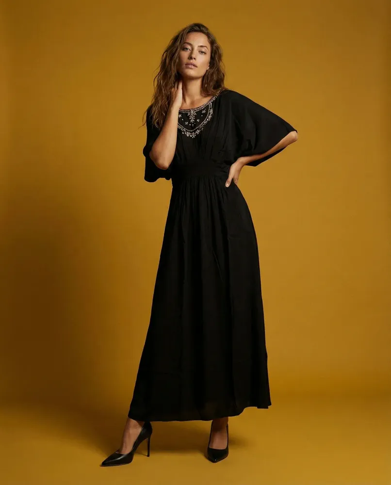 Prêt-à-porter - 127 . ROBE LONGUE ADALIA - STELLA FOREST