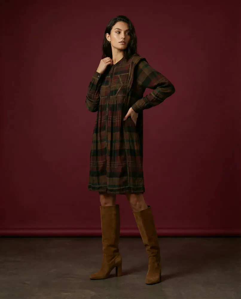 Prêt-à-porter - 129 . ROBE COURTE ML TAILEN - STELLA FOREST