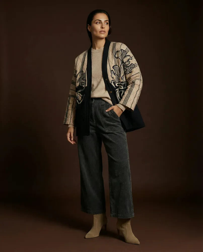 Prêt-à-porter - 130 . MANTEAU KIMONO TINA - STELLA FOREST