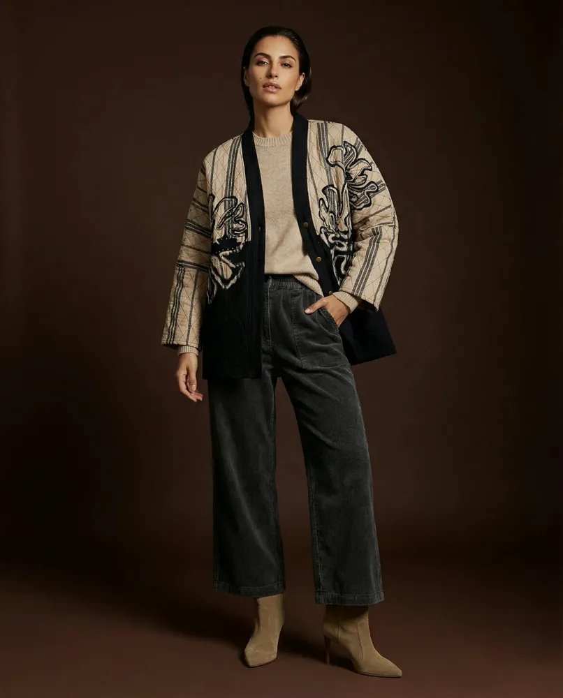 Prêt-à-porter - 130 . MANTEAU KIMONO TINA - STELLA FOREST