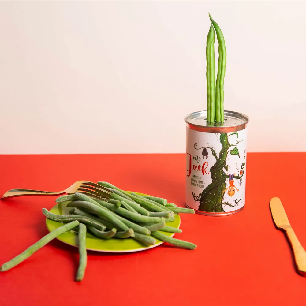 Cadeaux - Kit à semer "Mr Jack" Fabriqué en France - MAUVAISES GRAINES