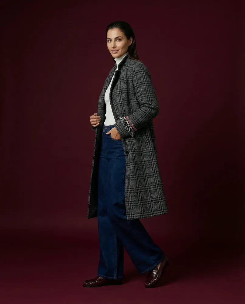 Apparel - 715 . ML LUCAS  LONG COAT - STELLA FOREST