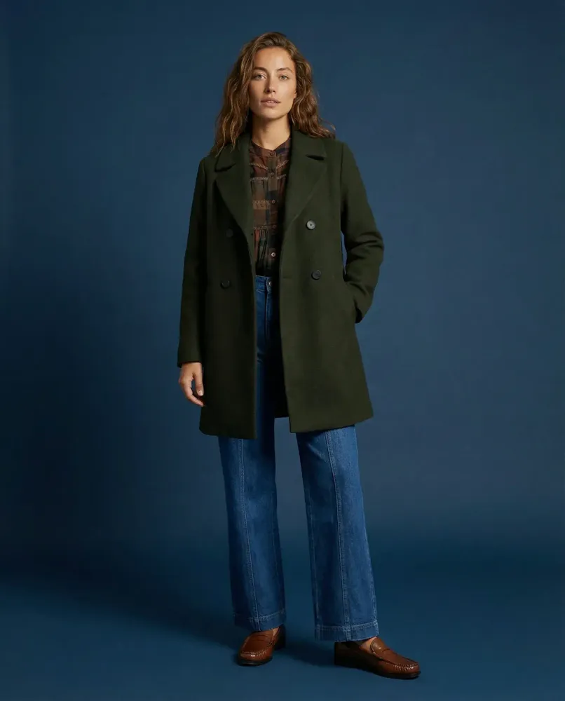 Prêt-à-porter - 714 . MANTEAU MI LONG ROSALIA - STELLA FOREST
