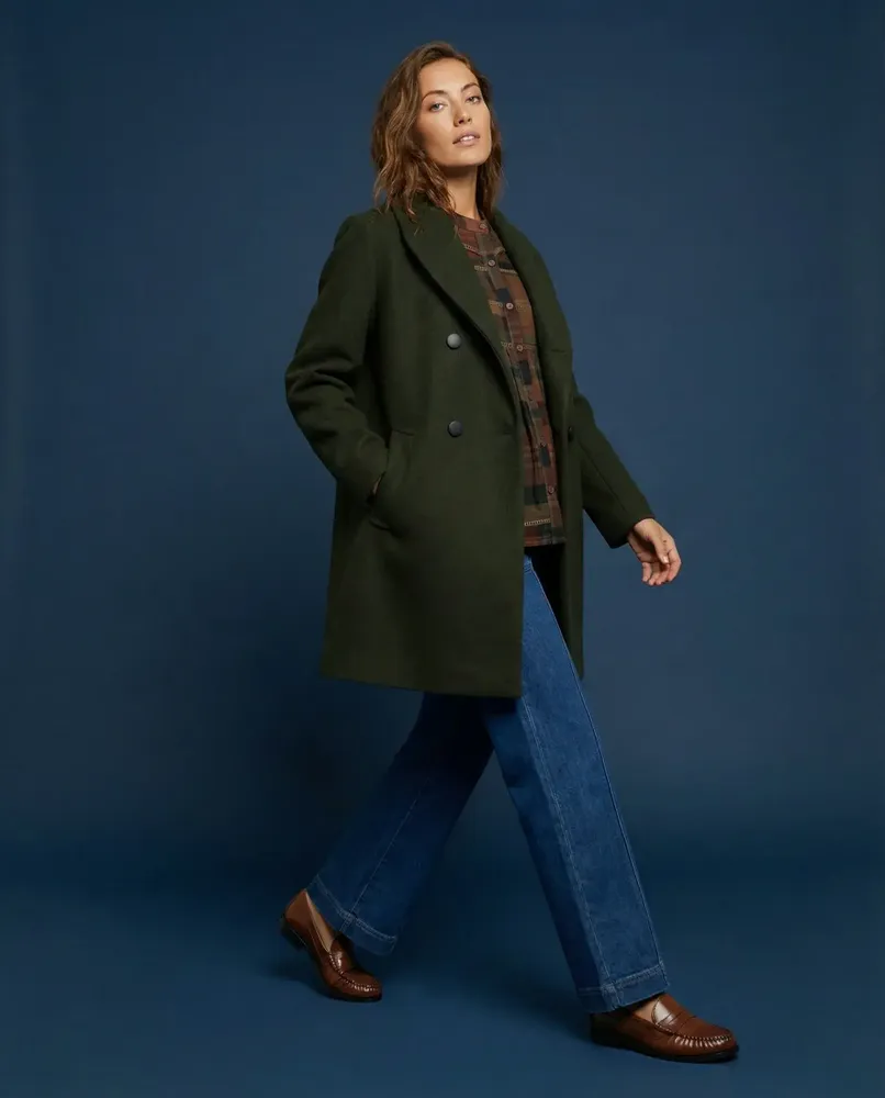 Prêt-à-porter - 714 . MANTEAU MI LONG ROSALIA - STELLA FOREST