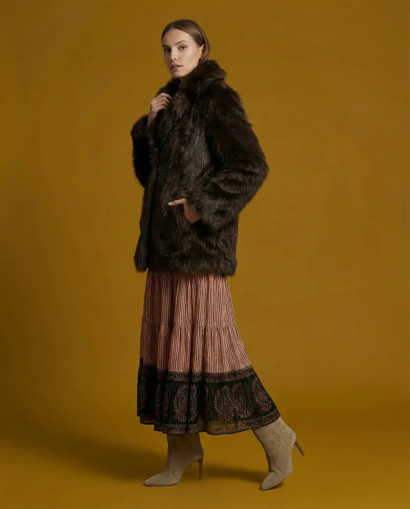 Prêt-à-porter - 704 . MANTEAU LONG  ML CLEO - STELLA FOREST