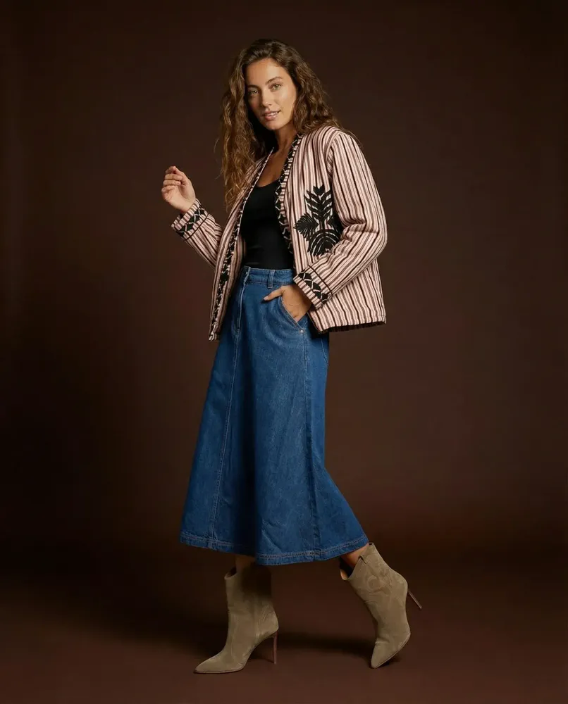 Prêt-à-porter - 115 . MANTEAU KIMONO LIZZY - STELLA FOREST