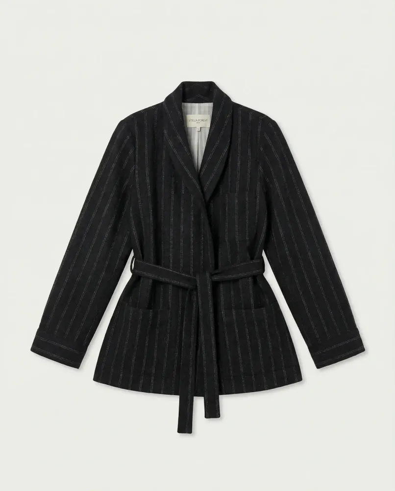 Prêt-à-porter - 601 . VESTE ML STRIPE - STELLA FOREST