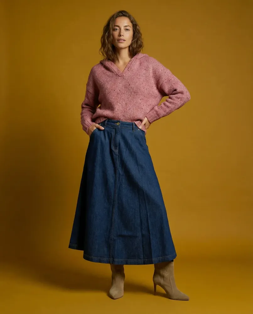 Prêt-à-porter - 502 . PULL CAPUCHE AGNES - STELLA FOREST