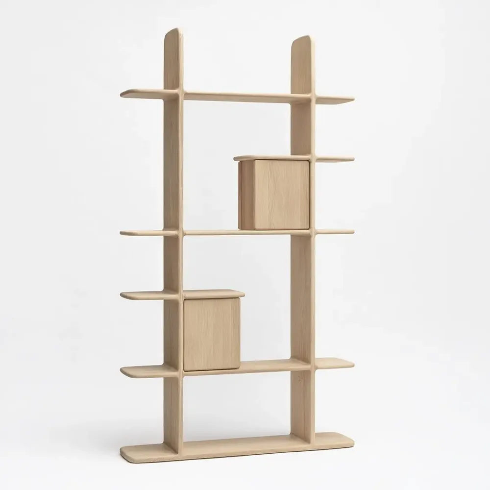 Mobilier et rangements pour bureau - Bibliothèque TÉHÈME Double fermée - DRUGEOT MANUFACTURE